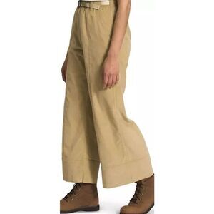 NWT THE NORTH FACE WOMENS CORDUROY EASY WIDE LEG PANTS SIZE XL ANTELOPE TAN